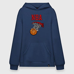 Худи оверсайз Basketball - NBA logo