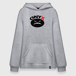 Худи оверсайз Onyx logo black