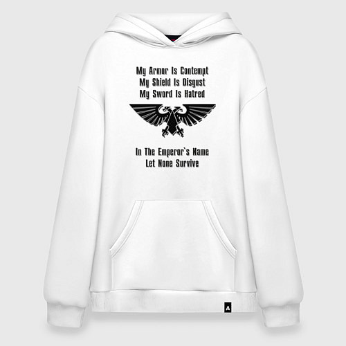 Худи оверсайз Аквила / Белый – фото 1