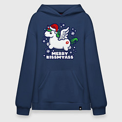 Худи оверсайз Unicorn - merry kiss my ass