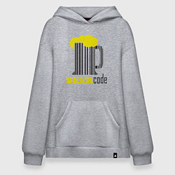 Худи оверсайз Пивной код