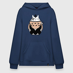 Худи оверсайз Totoro рокер