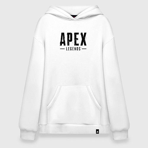 Худи оверсайз Apex Legends логотип / Белый – фото 1