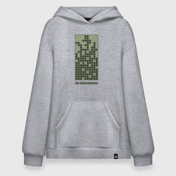 Худи оверсайз Brick game тетрис - не сложилось