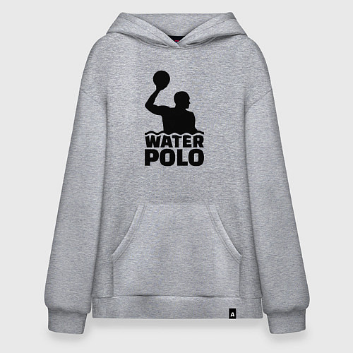 Худи оверсайз Водное поло / Меланж – фото 1