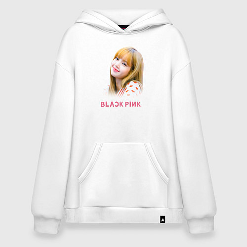 Худи оверсайз Lisa Blackpink / Белый – фото 1