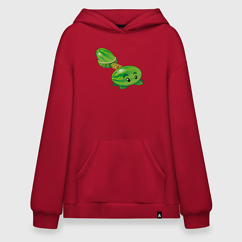 Худи оверсайз Арбузик / Красный – фото 1