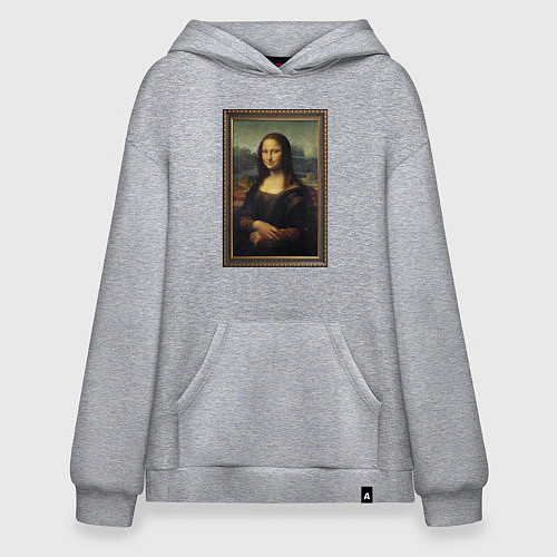 Худи оверсайз Mona Lisa - original / Меланж – фото 1
