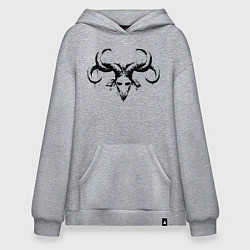 Худи оверсайз Демон сатана