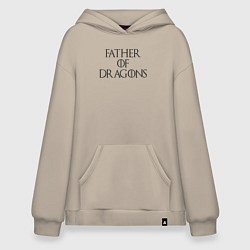 Худи оверсайз Папа драконов