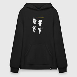 Толстовка-худи оверсайз Depeche Mode - Black celebration tour, цвет: черный
