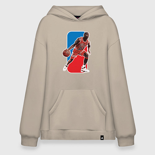 Худи оверсайз Jordan play / Миндальный – фото 1