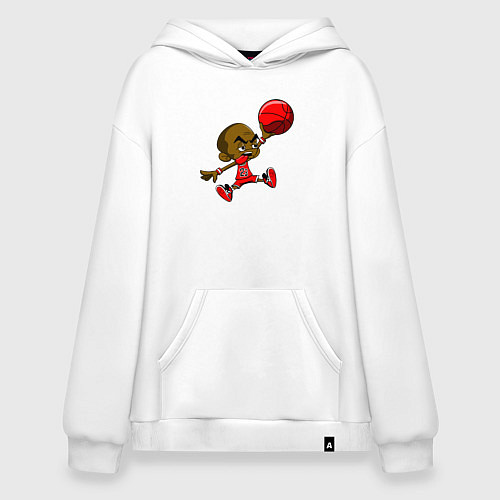 Худи оверсайз Baby Jordan / Белый – фото 1