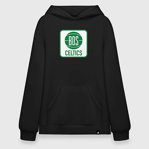 Худи оверсайз Bos Celtics / Черный – фото 1