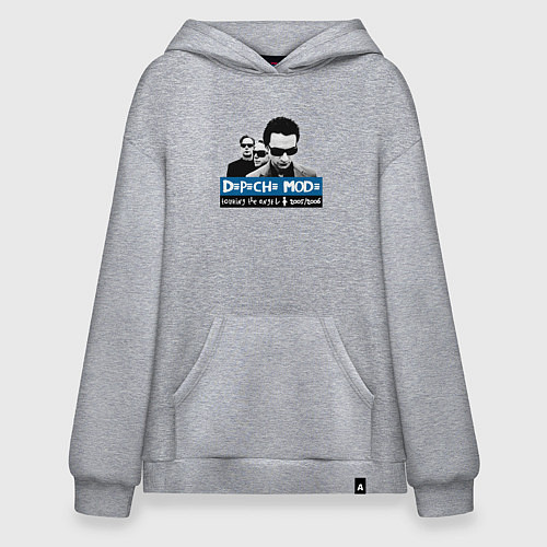 Худи оверсайз Depeche Mode - Playing the angel band / Меланж – фото 1