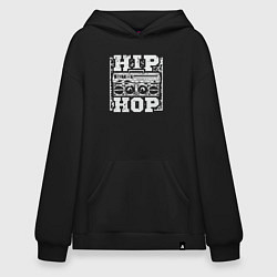 Худи оверсайз Hip hop life
