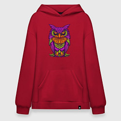 Худи оверсайз Purple owl