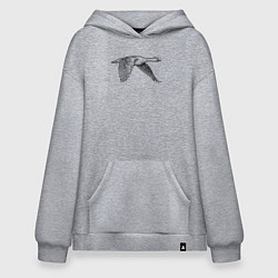 Худи оверсайз Гусь в полёте