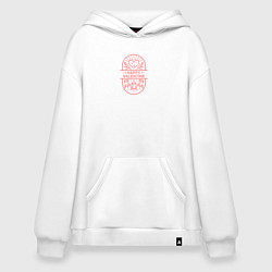 Худи оверсайз Сердце и цветы