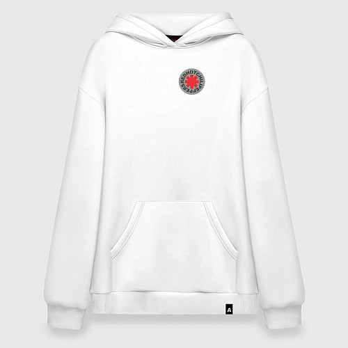Худи оверсайз Red Hot Chili Peppers эмблема / Белый – фото 1
