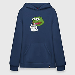 Худи оверсайз Pepe feels good man