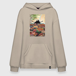 Худи оверсайз Унесённые призраками Безликий Каонаси