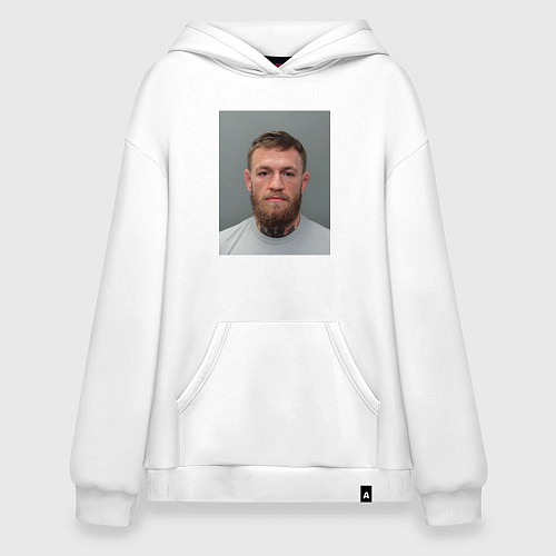 Худи оверсайз Conor McGregor magshot / Белый – фото 1