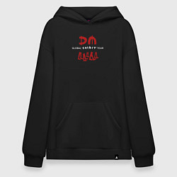 Толстовка-худи оверсайз Depeche Mode - Spirit shirt, цвет: черный