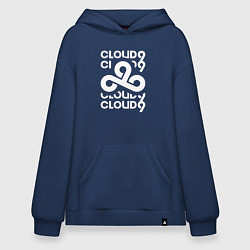 Худи оверсайз Cloud9 - in logo