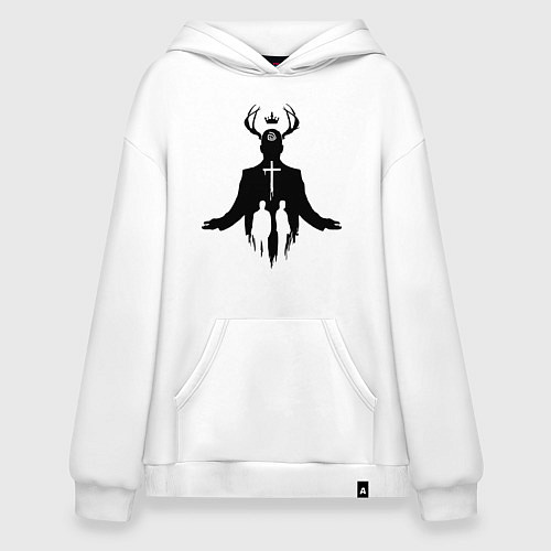 Худи оверсайз True Detective: Faith / Белый – фото 1