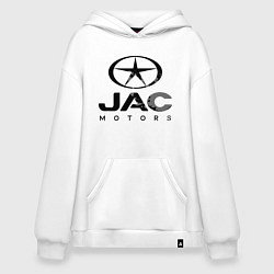 Толстовка-худи оверсайз Jac - motors, цвет: белый