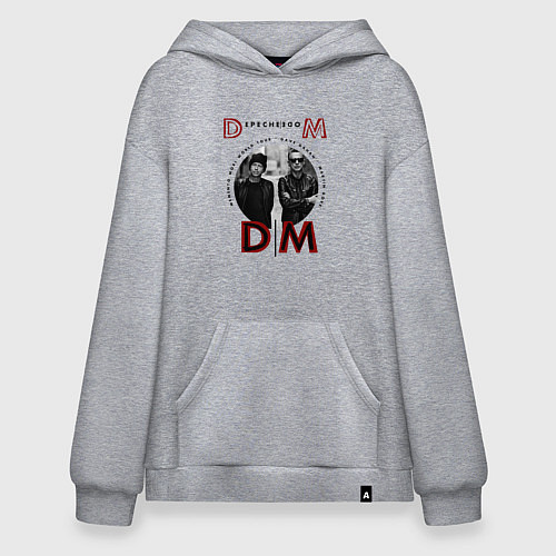 Худи оверсайз Depeche Mode - Tour memento mori / Меланж – фото 1