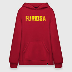 Толстовка-худи оверсайз Furiosa - Mad Max, цвет: красный
