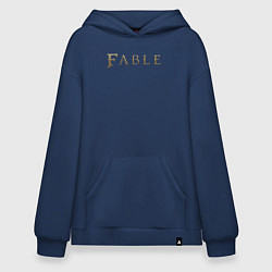 Худи оверсайз Fable logo