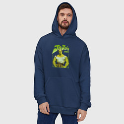 Толстовка-худи оверсайз JoJo - Shrek, цвет: тёмно-синий — фото 2
