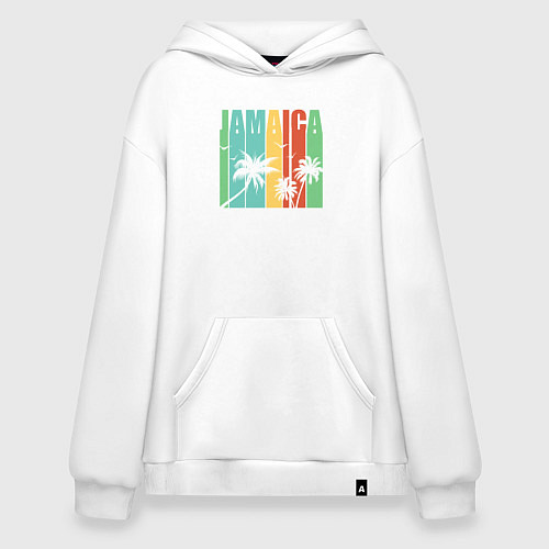Худи оверсайз Jamaica / Белый – фото 1
