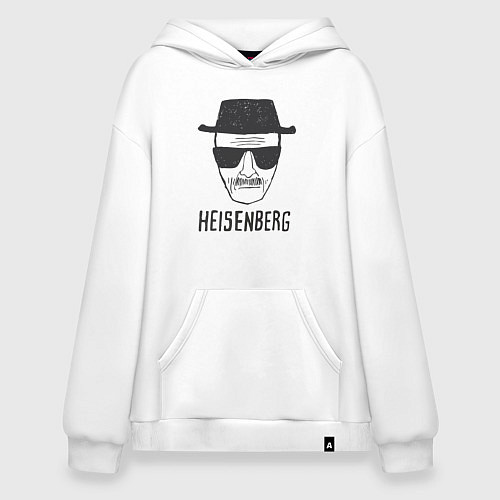 Худи оверсайз Хайзенберг фоторобот Во все тяжкие / Белый – фото 1