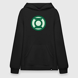 Худи оверсайз Green lantern logo