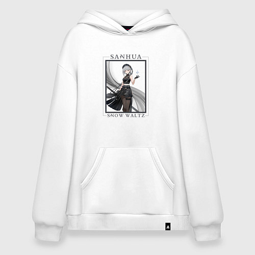 Худи оверсайз Sanhua Snow Waltz / Белый – фото 1