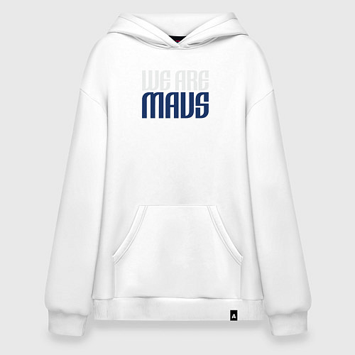 Худи оверсайз Мы Даллас Маверикс / Белый – фото 1