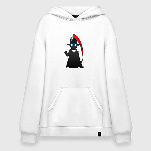 Худи оверсайз Игрит - поднятие уровня в одиночку / Белый – фото 1