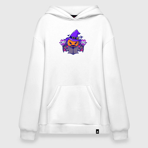 Худи оверсайз Pumpkin gamer / Белый – фото 1