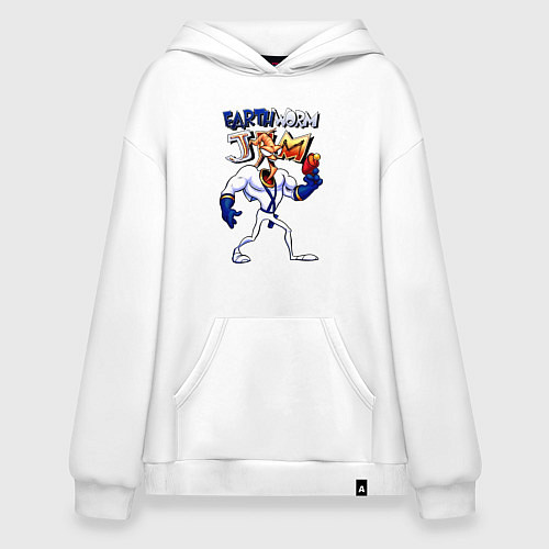 Худи оверсайз Sega Jim / Белый – фото 1