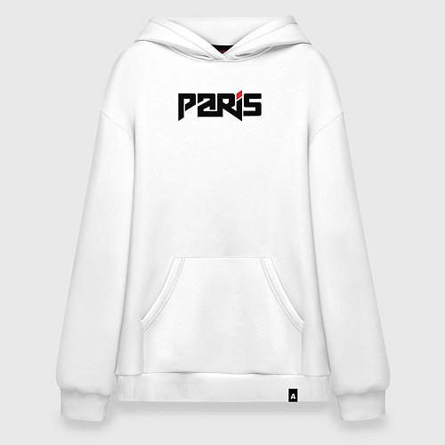 Худи оверсайз City Paris / Белый – фото 1