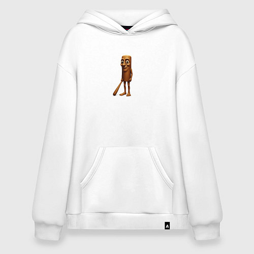 Худи оверсайз Тунг тунг тунг Сахур / Белый – фото 1