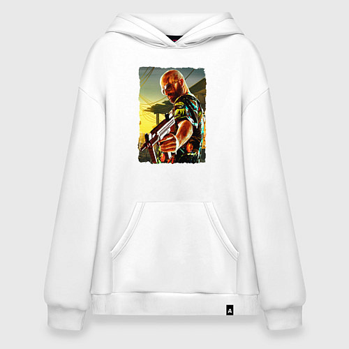 Худи оверсайз Max Payne / Белый – фото 1