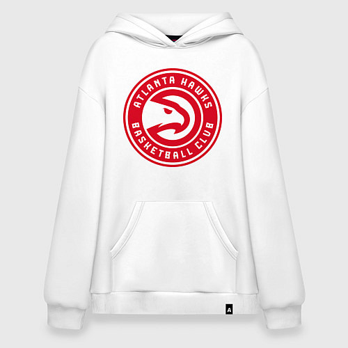Худи оверсайз Атланта Хокс НБА / Белый – фото 1