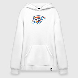 Толстовка-худи оверсайз SGA Oklahoma, цвет: белый