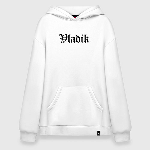 Худи оверсайз Vladivostok - meme / Белый – фото 1