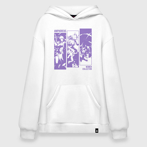 Худи оверсайз Amphoreus Women / Белый – фото 1